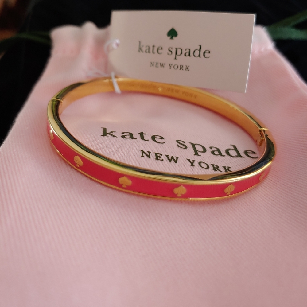 Kate Spade pink bangle